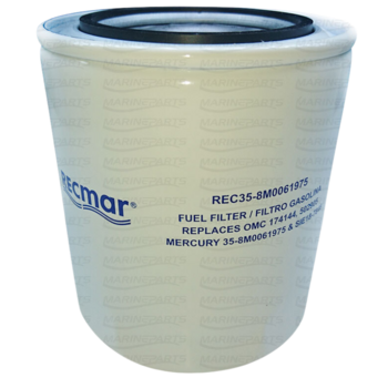 Foto - FUEL FILTER, OMC, SPIN ON, 28 MICRON