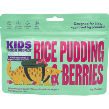 Foto - TACTICAL FOODPACK- KIDS  RICE PUDDING AND BERRIES