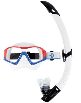 Foto - КОМПЛЕКТ ДЛЯ СНОРКЛИНГА- VITA JUNIOR AQUALUNG, БЕЛЫЙ