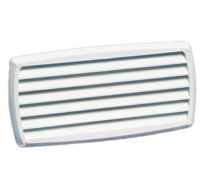 Foto - VENTILATSIOONIAVA KATE, 201 x 101 mm, VALGE