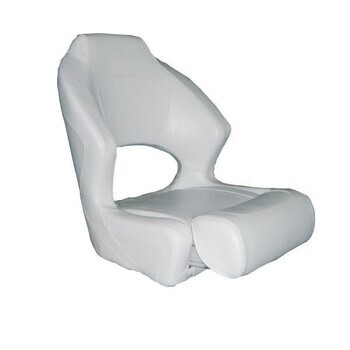 Foto - ESM DELUXE SPORT FLIP-UP SEAT H52 - WHITE