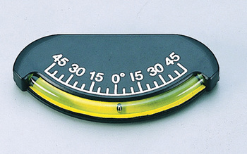Foto - KLINOMEETER- PLASTIKUST, 45 KRAADI, 8.89 x 3.81 cm