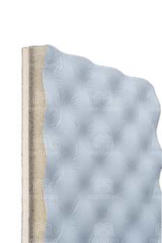 Foto - MELUTON PREMIUM MUNAKARBI HELIISOLATSIOONIPLAAT - 495 x 1000 MM, VALGE