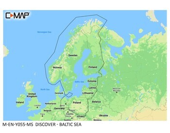 Foto - ELEKTROONILINE MEREKAART DISCOVER- BALTI MERI
