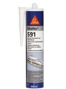 Foto - SIKAFLEX 591, VALGE, LIIMHERMEETIK, 300 ML