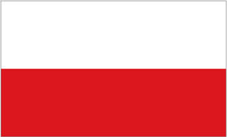 Foto - FLAG OF POLAND, 30 x 45 cm