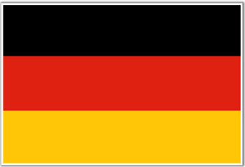 Foto - FLAG OF GERMANY, 30 x 45 cm