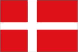 Foto - FLAG OF DENMARK, 30 x 45 cm