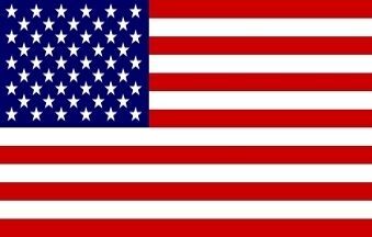 Foto - FLAG OF USA, 30 x 45 cm