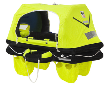 Foto - LIFERAFT FOR 6 PERSONS, RESCYOU PRO, CONTAINER