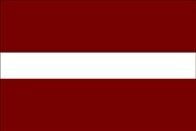 Foto - FLAG OF LATVIA, 25 x 50 cm