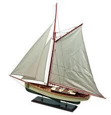 Foto - SHIP MODEL- BROADS YACHT, 91 cm