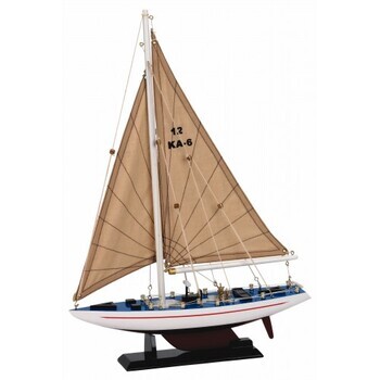 Foto - SHIP MODEL- RACING YACHT MODEL, 30 cm