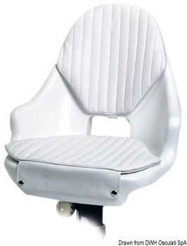 Foto - POLYETHYLENE SEAT WITH CUSHIONS, COMPACT