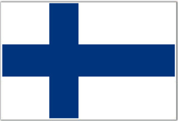 Foto - FLAG OF FINLAND, 20 x 30 cm