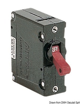 Foto - AIRPAX TUMBLER SWITCH, with FUSE , 5 A