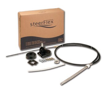 Foto - STEERING SYSTEM STEERFLEX LT + CABLE, 420 cm