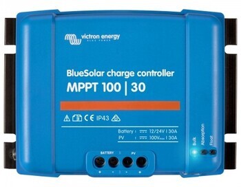 Foto - VICTRON ENERGY BLUESOLAR MPPT CHARGE CONTROLLER 12/24 V, 30 A