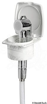 Foto - SHOWER BOX WITH SHOWER, CHROMED BOX, S/S, 4 m