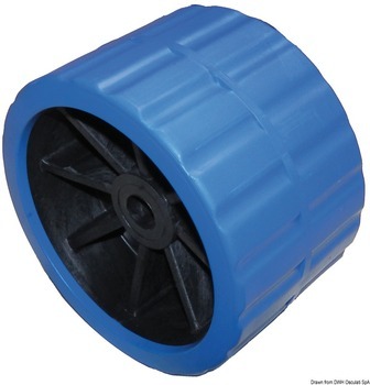 Foto - SIDE ROLLER, 120 x 75 x 18,5 mm, PVC, BLUE