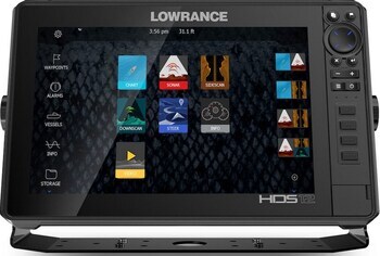 LOWRANCE HDS-12 LIVE ACTIVE IMAGING WITH 3-IN-1 TRANSDUCER