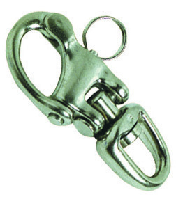 Foto - SNAP HOOK with DOUBLE SWIVEL, 82 mm