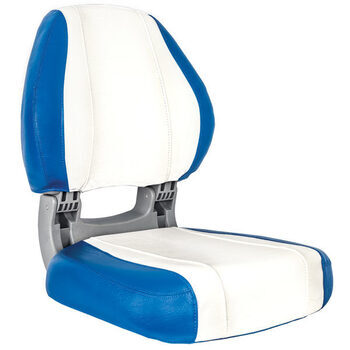 Foto - SIROCCO FOLDING BOAT SEAT, BLUE/WHITE
