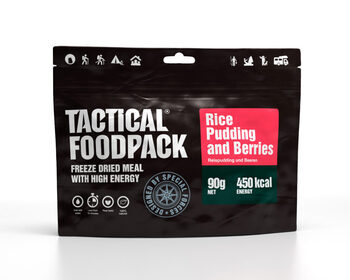 Foto - TACTICAL FOODPACK- RICE PUDDING AND BERRIES, BREAKFAST