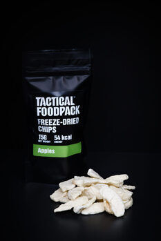 Foto - TACTICAL FOODPACK- FREEZE-DRIED APPLE CHIPS
