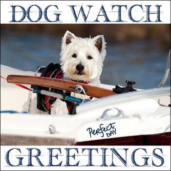 Foto - NAUTICAL GREETING CARD- DOG WATCH